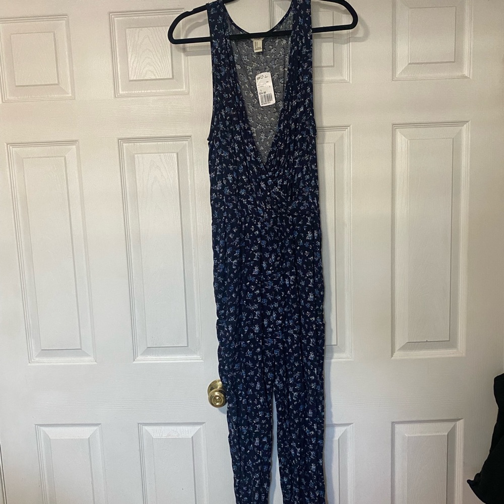 Floral jumpsuit